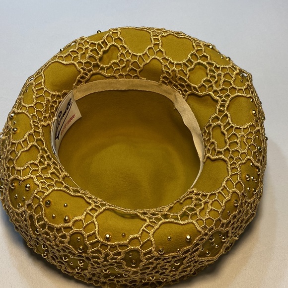 Designer’s Handmade beaded embroidered hat by Jack McConnell - Picture 13 of 13